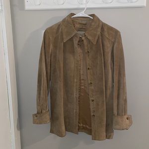 Vintage Tan shirt jacket